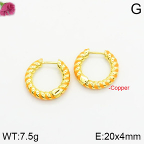 Fashion Copper Earrings  F2E300341bbov-J40