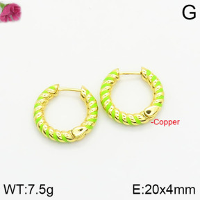Fashion Copper Earrings  F2E300342bbov-J40