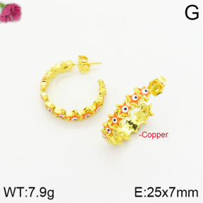 Fashion Copper Earrings  F2E300381bhva-J40