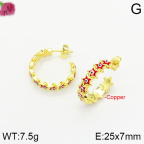 Fashion Copper Earrings  F2E300388bhva-J40