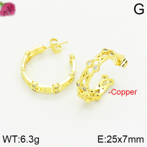 Fashion Copper Earrings  F2E400908bbov-J40