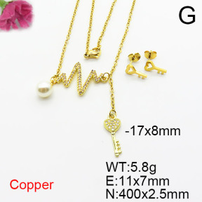 Fashion Copper Sets  F6S005165ahjb-J48