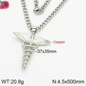 Fashion Copper Necklace  F2N200015bhva-J48