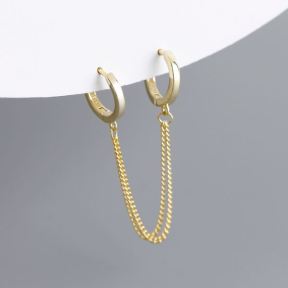 925 Silver Earrings  WT:1.52g  11.5*37mm  JE3698vhpo-Y10  EH1413