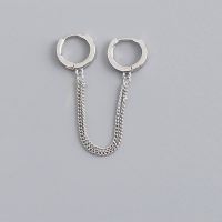 925 Silver Earrings  WT:1.52g  11.5*37mm  JE3699vhpo-Y10  EH1413