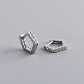 925 Silver Earrings  WT:1.63g  2.2*12.3*11.5mm  JE3725vhop-Y10  EH1422