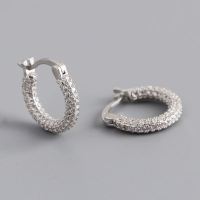 925 Silver Earrings  WT:2.48g  2.7*14.6*15.2mm  JE3733ajpo-Y10  EH1431