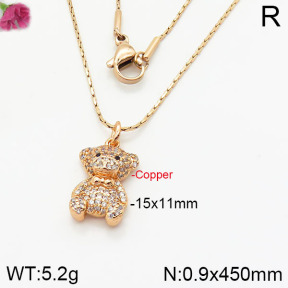 Fashion Copper Necklace  F2N400434aiov-J139