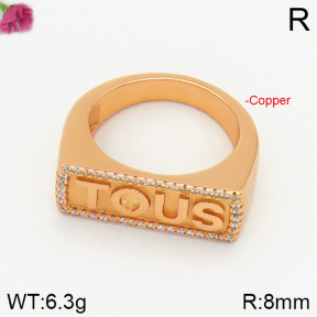Tous  Fashion Copper Rings  6-9#  PR0172557vhmv-J82