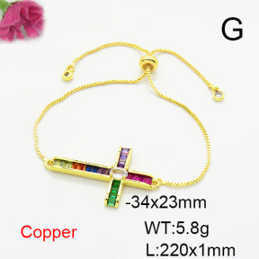 Fashion Copper Bracelet  F6B405687bbov-L017