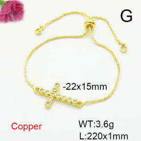Fashion Copper Bracelet  F6B405694vbll-L017