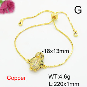 Fashion Copper Bracelet  F6B405698bbov-L017