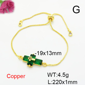 Fashion Copper Bracelet  F6B405699ablb-L017