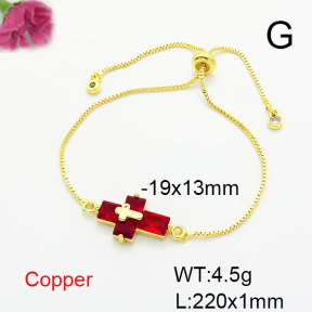 Fashion Copper Bracelet  F6B405702ablb-L017