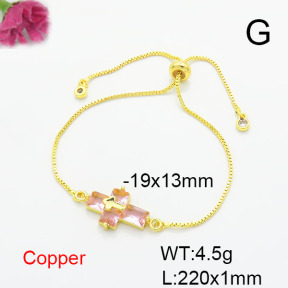 Fashion Copper Bracelet  F6B405706ablb-L017