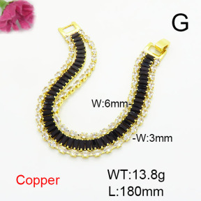 Fashion Copper Bracelet  F6B405717ahjb-L017