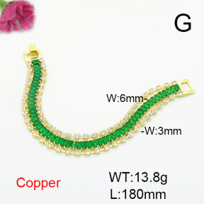 Fashion Copper Bracelet  F6B405719ahjb-L017