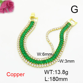 Fashion Copper Bracelet  F6B405725ahjb-L017