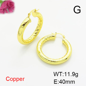 Fashion Copper Earrings  F6E200263bbov-L017