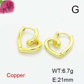 Fashion Copper Earrings  F6E200266baka-L017