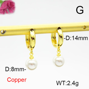 Fashion Copper Earrings  F6E301680ablb-L017