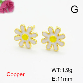 Fashion Copper Earrings  F6E301681ablb-L017
