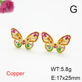 Fashion Copper Earrings  F6E404528bhia-L017