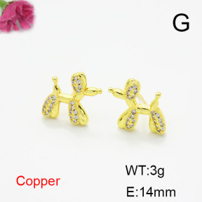 Fashion Copper Earrings  F6E404530vbmb-L017