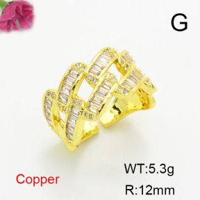 Fashion Copper Ring  F6R401364bbov-L017