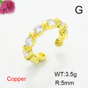 Fashion Copper Ring  F6R401365ablb-L017