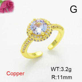 Fashion Copper Ring  F6R401368ablb-L017