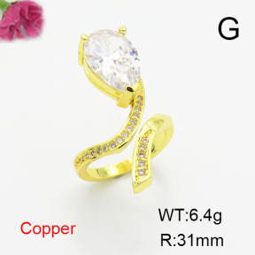 Fashion Copper Ring  F6R401370vbnb-L017