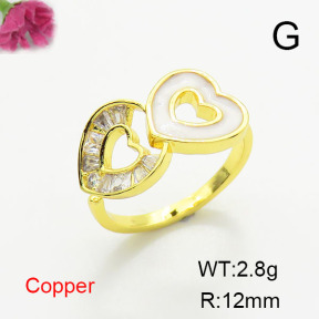 Fashion Copper Ring  F6R401373ablb-L017