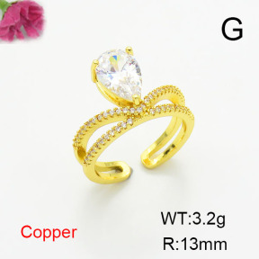 Fashion Copper Ring  F6R401374ablb-L017