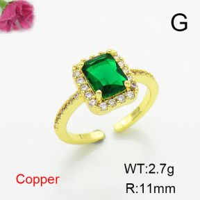 Fashion Copper Ring  F6R401375ablb-L017