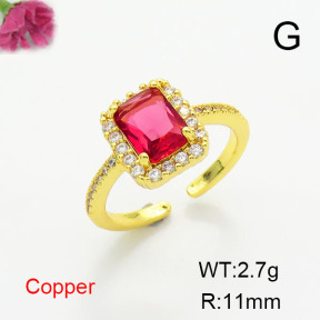 Fashion Copper Ring  F6R401377ablb-L017