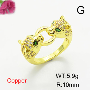 Fashion Copper Ring  F6R401380ablb-L017