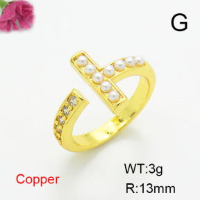 Fashion Copper Ring  F6R401385ablb-L017