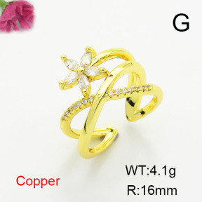 Fashion Copper Ring  F6R401386ablb-L017