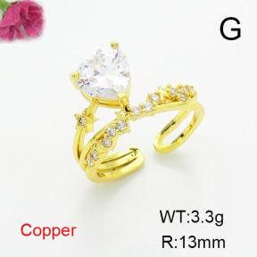 Fashion Copper Ring  F6R401387ablb-L017