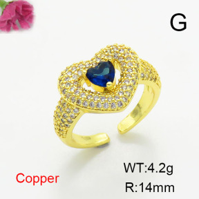 Fashion Copper Ring  F6R401393vbmb-L017