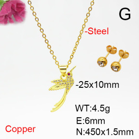 Fashion Copper Sets  F6S005227aajl-L017