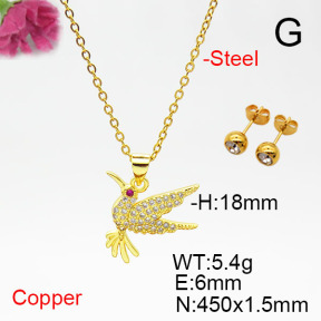 Fashion Copper Sets  F6S005237aajl-L017