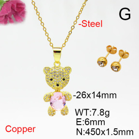 Fashion Copper Sets  F6S005299ablb-L017