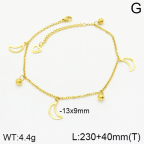 Stainless Steel Anklets  2A9000851avja-452