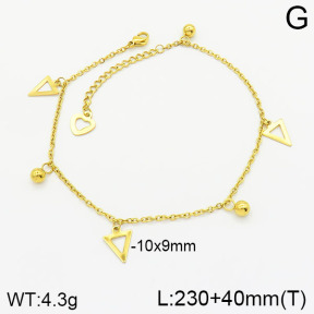 Stainless Steel Anklets  2A9000852avja-452