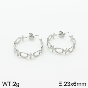 Stainless Steel Earrings  2E2001593bhbl-706