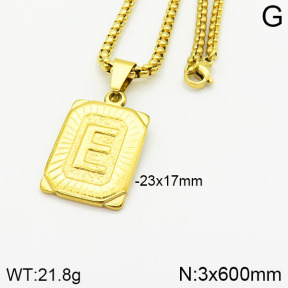 Stainless Steel Necklace  2N2002307vbll-452