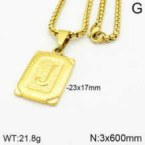 Stainless Steel Necklace  2N2002312vbll-452