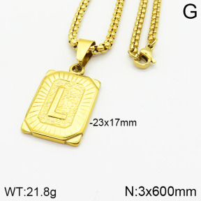 Stainless Steel Necklace  2N2002314vbll-452